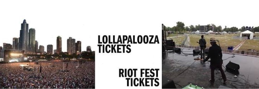 Tickets Prices of Riot Fest vs Lollapalooza Tickets Prices of Riot Fest vs Lollapalooza